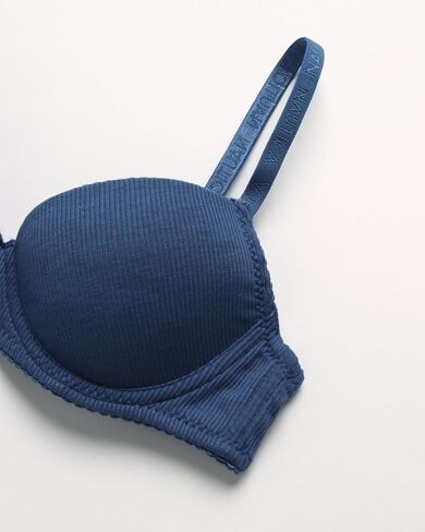 Nautica Girls' Training Bra - 4 Pack/6 Pack Molded and Ribbed A-Cup Girls Sports Bra - Training Bralettes for Girls (30A-36A) in Saudi Arabia