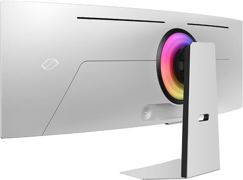 SAMSUNG 49" Odyssey OLED G9 G95SC Series Curved Smart Gaming Monitor, 240Hz, 0.03ms, Dual QHD, Neo Quantum Processor Pro, DisplayHDR 400, AMD FreeSync Premium Pro, LS49CG954SNXZA, 2023 in Saudi Arabia