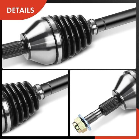 مجموعة عمود محور السيرة الذاتية الممتازة متوافقة مع Ford Fusion 2013-2020 وLincoln MKZ 2013-2016، جانب السائق الأيسر الأمامي، استبدال # DG9Z3B437B، DG9Z3B437G in Saudi Arabia