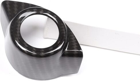 Car Engine Start Stop Button Frame Cover Trim for Alfa Romeo Stelvio 2017-2018/Giulia 2016-2018 Auto Accessories (Carbon Fiber Pattern) in Saudi Arabia