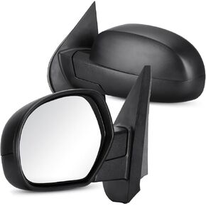 Towing Mirrors Rear View Mirrors fit for 2007 2008 2009 2010 2011 2012 2013 Chevy Avalanche Silverado Suburban GMC Sierra 1500 1500 2500 3500 Tahoe Yukon XL 1500 2500 Power Heated Side Mirror