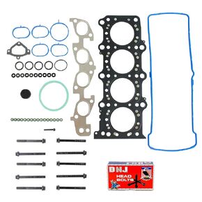 DNJ HGB532 Cylinder Head Gasket Set with Head Bolt Kit for 2007-2009 Suzuki SX4 2.0L L4 1997cc 122cid 16V DOHC