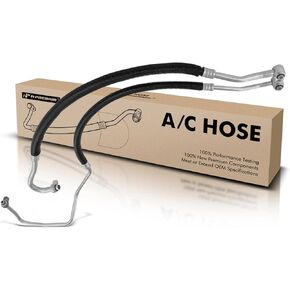 A-Premium A/C Suction and Discharge Line Hose Assembly Compatible with Chevrolet & GMC Models, C4500 C5500 Kodiak Topkick 2003-2004, 6.6L