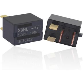 2PCS Automotive Relay OEM#G8HL-H71 39794-SDA-A03,4 Pin 12V Relay Compatible with Honda Accord Civic Odyssey CR-V,Professional Car Accessories AC Relays