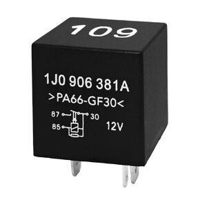 Main Power Supply Relay #109 / 1J0 906 381 A Compatible with VW Bora Golf MK4 Beetle Polo A3 Octavia TDI