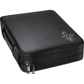 Bible Covers for Women with Book Boxes Made of Special Fireproof and Waterproof Material，Bible Organizer and Carrying Case for Medium and Large Bibles