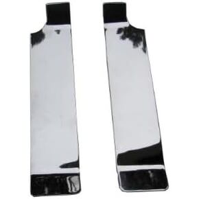 Fender Filler Panels Solid Strips for 1997-2008 Harley Davidson Touring Road King Electra Glide - Chrome