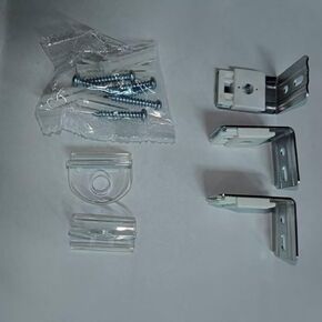 MYshade Cordless 1" Cellular Shades Accessories Mounting Brackets Window Shades Mount Kit Window Treatment Repair Kit