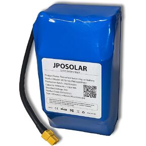 36v Lithium Battery 36 Volt 4.4ah 4400mah Battery with XT60 Plug Configuration 10S2P. with 6 Months Warranty by Factory. Made in USA. Please Watch The Video for More Product Information.