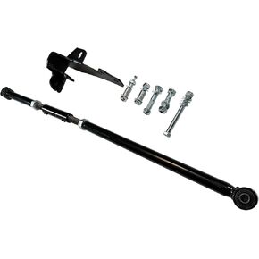Front Adjustable Panhard Track Bar for 0-4" Lift For 1994-2002 Dodge Ram 2500 3500 4WD Adjustable Track Rod with Relocation Bracket