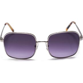 Blackburn Italian-Crafted, Square Retro Sunglasses for Men Women, UV400 Block
