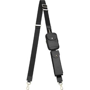 Unaone Crossbody Purse Strap - Wide Shoulder Strap Replacement Adjustable Crossbody Bag Straps with Purse