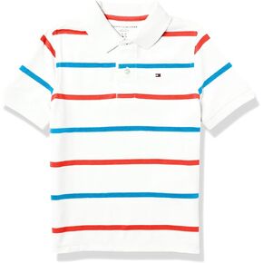 Tommy Hilfiger Boys' Adaptive Polo Shirt with Magnetic Buttons