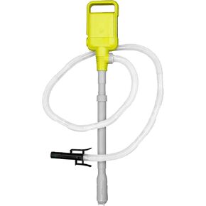 TERA PUMP TRCDA - Battery Operated Fuel Transfer Pump, Patented Easy Handle, Fast Transfer at 2.6 Gal/Min, Leak Prevention (Auto Stop) Liquid Transfer Pump for Gas Diesel E85