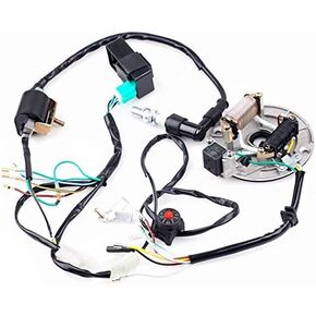 Hestish Kick Start Dirt Pit Bike سلك تسخير الأسلاك تلوح في الأفق CDI لفائف Magneto 50-125cc in Kuwait