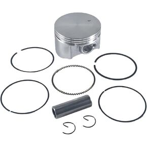 Flat Top Piston And Rings 70mm Fit Predator 212Cc 6.5Hp .550