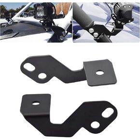 WSays Side Pillar Mounting Brackets Custom Compatible with Offroad LED Cube Pods Light Fit UTV Polaris RZR XP 800 900 1000