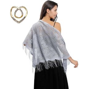 Shawl Wraps for Women Evening Dresses Elegant Wedding Formal Shawls and Wraps Shoulder Cover Pashmina Scarf Wraps