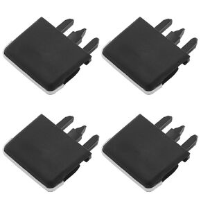 4X Car Air Vent Outlet Tab Clip Air Conditioning Vent Toggle Piece Compatible with Toyota Compatible with Corolla 2007-2013 Air Vent Tab Clip Black