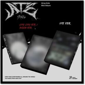 Stray kids ATE 9th Mini Album Limited Edition ATE Ver + Standard 2 Ver Set (via DHL Express)