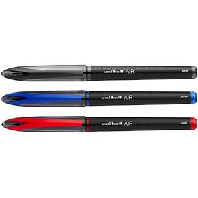 Uni-ball Air Rollerball Pen, 7 mm, Assorted Ink, 3/Pack (1927595)
