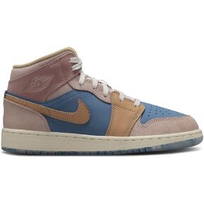 Jordan Big Kid's 1 Mid Aegean Storm/Hemp-Pink Oxford (FN5472 400)