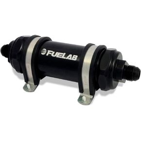 Fuel Filter In-Line 5in 6 Micron Fibgerglass 8AN
