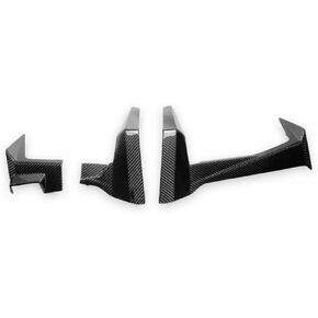 NIXFACE RZR PRO XP Carbon Fiber Dash Trim Kit Interior Control Dashboard Cover Trim Kit Fit for 2020+ Polaris RZR PRO XP/PRO R(3 PC)