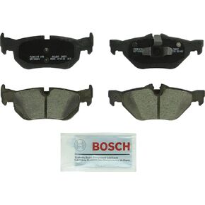BOSCH BC1267 QuietCast Premium Ceramic Disc Brake Pad Set - Compatible With Select BMW 1 Series M, 128i, 323i, 328i, 328i xDrive, 328xi, X1; REAR