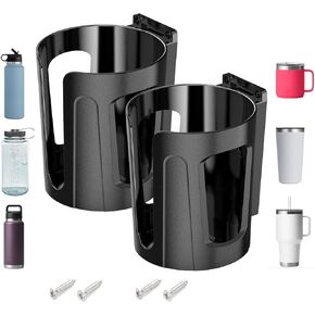 2PCS Large Cup Holder, Universal Drink Holder for Almost Any Size Bottle, Mug or Can