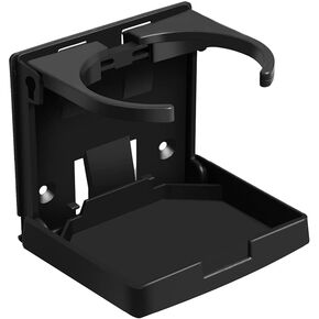 Adjustable Folding Drink Cup Holder with Screws Universal Bottle Holder for Marine Boat Caravan Car Trucks RVs Vans