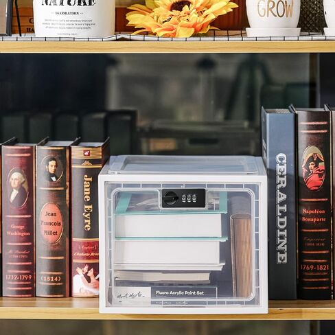 Lockable Large Medicine Storage Box for Safe Medication Refrigerator Lockable Food Storage Clear Lockable Storage Bin for Medicine, Snack Food and Home Safety in Kuwait