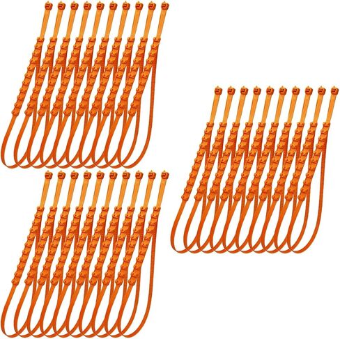 INOOMP 30 pcs All Chain Car Tie Skid Traction Mud Tire Truck Slip Tool Non-skid Cables Ties Belt Plastic Winter Reusable Ice Anti Zip Emergency Sand Universal Driving Anti- Belts in Saudi Arabia