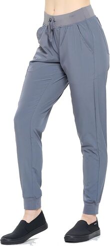 Dagacci Medical Uniform Women and Men Unisex 4-Way Stretch Jogger Scrub Pants in Kuwait
