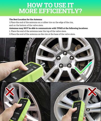 أداة إعادة تعلم GM Tpms، ملحقات السيارة 2 في 1 مبرمج مستشعر الإطارات، أداة برمجة TPMS العالمية، أداة إعادة تعلم TPMS، Super EL50448، أداة إعادة تعيين TPMS إصدار 2023 لمركبات سلسلة GM in Kuwait