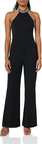 Adrianna Papell Womens Knit Crepe Jumpsuit in Saudi Arabia