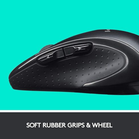 Logitech M510 Wireless Computer Mouse – Comfortable Shape with USB Unifying Receiver, with Back/Forward Buttons and Side-to-Side Scrolling, Blue in Saudi Arabia