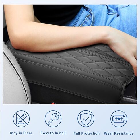 CDEFG ترقية 2023 2024 2025 CX-50 غطاء وحدة التحكم المركزية لـ 2023-2025 Mazda CX-50 غطاء مسند الذراع وسادة وحدة التحكم المركزية مسند الذراع غطاء مركزي الفقرة 2023-2025 Mazda CX50 Accessorios in Saudi Arabia