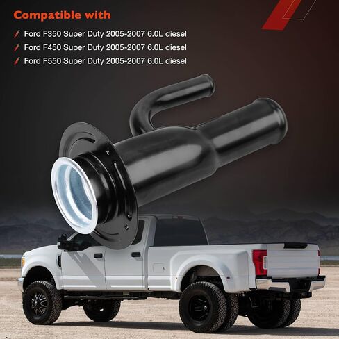 FN782 خزان الوقود حشو الرقبة متوافق مع 2005-2007 فورد F250 F350 F450 F550 سوبر ديوتي 6.0L الديزل استبدال 4C3Z9034C 577-306 in Saudi Arabia