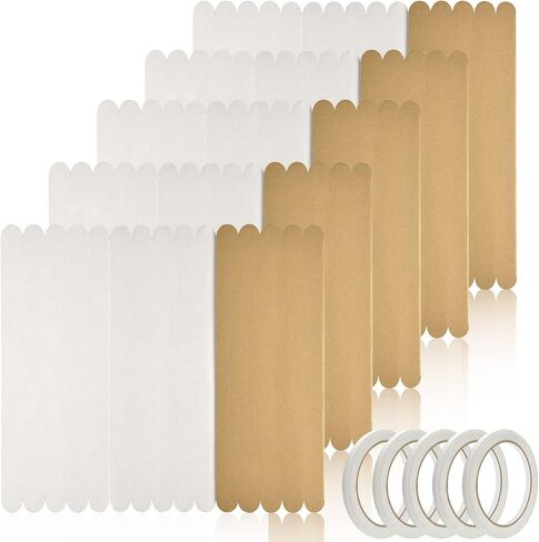10 Pack Tri Fold Poster Board 20" x 30" White Fold Display Presentation Board Portable Project Paperboard with 5 Rolls of Double sided Adhesive Tape for School Class Meeting Photo Exhibition in Saudi Arabia