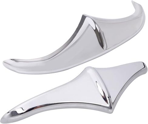 Motorcycle Accessory #8642 Leading Edge Front Fender Accent Tip Trim For Harley Street Glides Road King/Glides Electra Glides,Chrome in Saudi Arabia