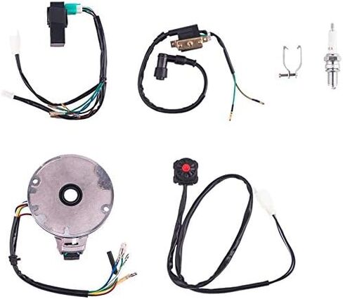 Hestish Kick Start Dirt Pit Bike سلك تسخير الأسلاك تلوح في الأفق CDI لفائف Magneto 50-125cc in Kuwait