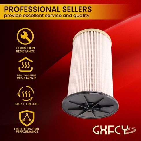 استبدال فلتر الوقود RE507284 33785 PF7770 P550912 متوافق مع محمل جرار John Deere 450CLC 744H 744J 824J 844J 1600 6650 7300 7400 7500 9100 9200 9300 9520 9620 خرطوشة in Kuwait