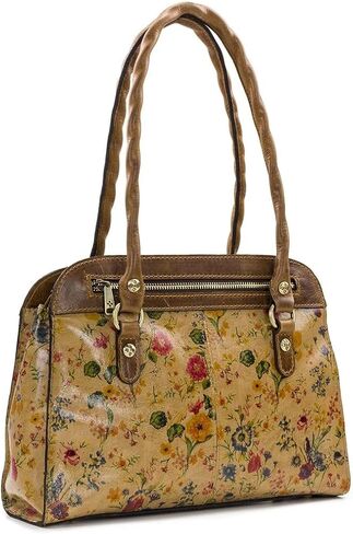 Patricia Nash Leather Calvi Satchel, European Map in Saudi Arabia