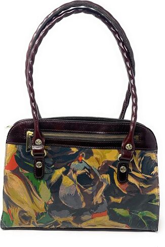 Patricia Nash Leather Calvi Satchel, European Map in Saudi Arabia