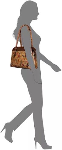 Patricia Nash Leather Calvi Satchel, European Map in Saudi Arabia