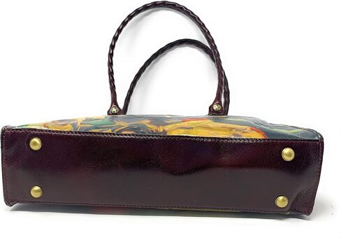 Patricia Nash Leather Calvi Satchel, European Map in Saudi Arabia