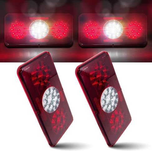 ضوء خلفي ثلاثي LED 12 فولت من شركة Command Electronics OEM - مثبت على السطح - عبوتان in Kuwait