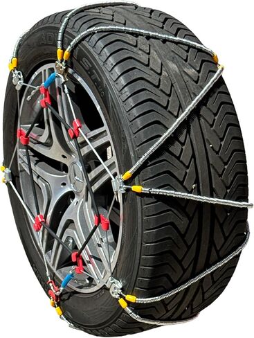 TireChain.com 275-50-22 سلاسل إطارات الكابلات - نمط قطري، تباع لكل زوج in Saudi Arabia