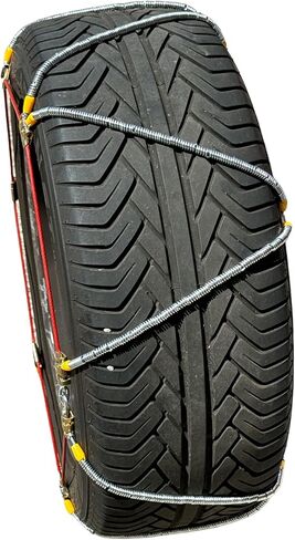 TireChain.com 275-50-22 سلاسل إطارات الكابلات - نمط قطري، تباع لكل زوج in Saudi Arabia